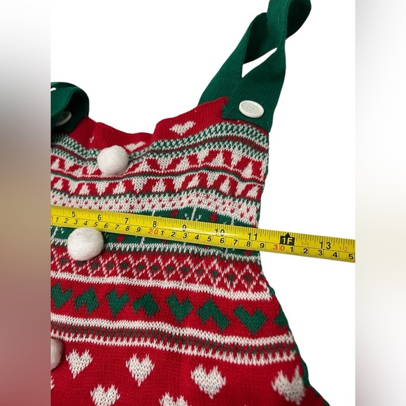 No Boundaries Juniors’ Holiday Santa Romper Sz L - Picture 6 of 9